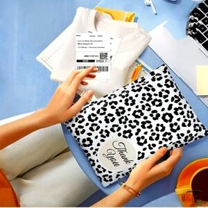 Cheetah Print Polymailers 10